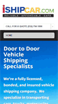 Mobile Screenshot of ishipcar.com